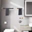Ensemble de quincaillerie de salle de bain murale carrée-68600987