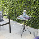 Round Concrete Outdoor Bistro Table