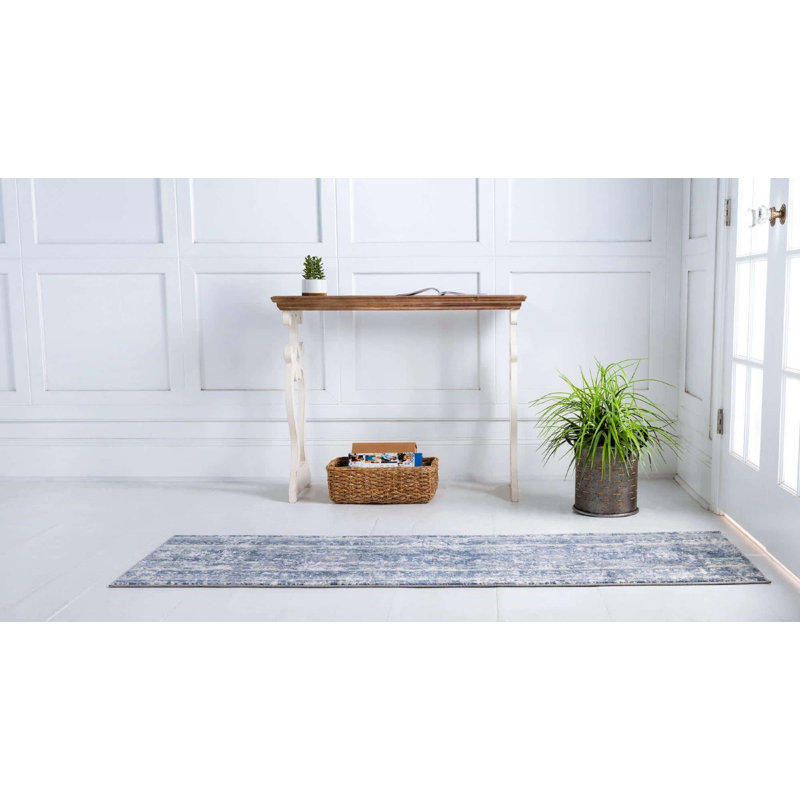 Dunmyer Ikat Indoor Rug, Runner 2'2" x 8'