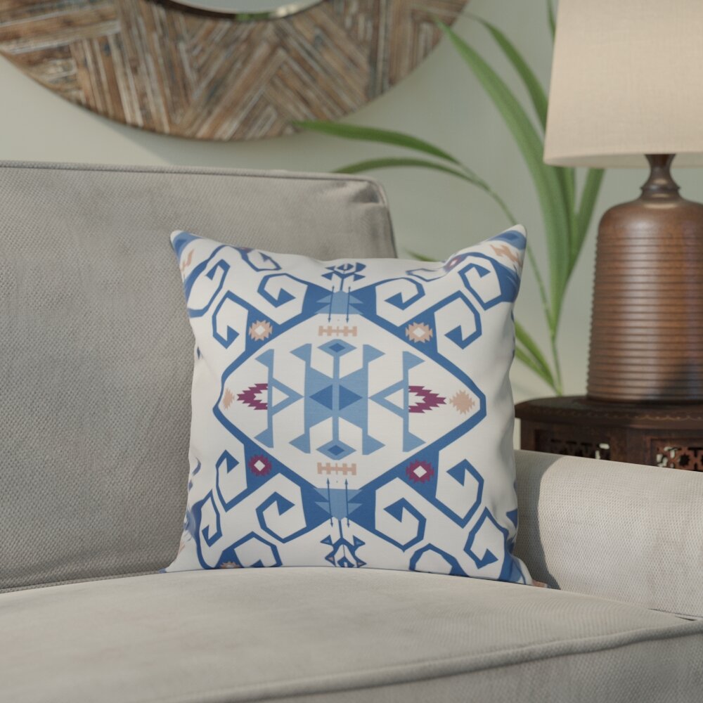 Dakota Fields Alfreda Embroidered Polyester Throw Pillow | Wayfair