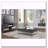 Grey Oak And Chrome Coffee Table With Lift Top