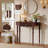  Traditional 39.4" Solid Wood Console Table with Drawer