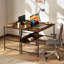 Metal Base Computer Desk