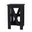 Side Table Rossville, Living Room, Black-1863195439