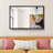Manal Stainless Steel Rectangle Mirror-1575481332