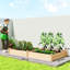 Wood Raised Garden Bed