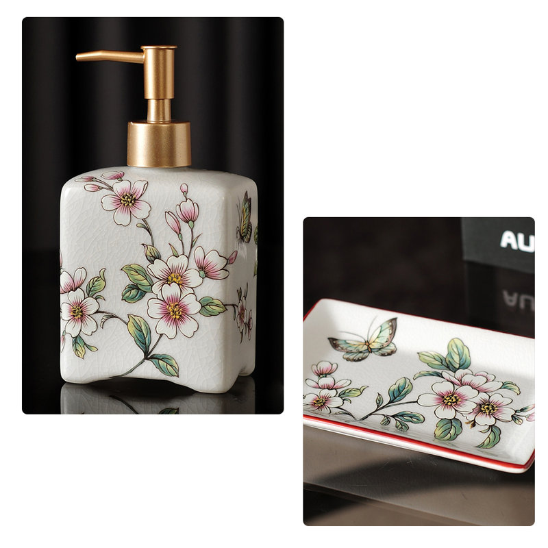 Ceramic Bathroom Accessories Set