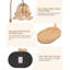 Bougie chauffe-lampe avec minuterie - Lampes chauffantes électriques à intensité variable, lumière de cire réglable pour bougies en pot, cadeaux d'anniversaire pour les femmes ， Saint-Valentin
