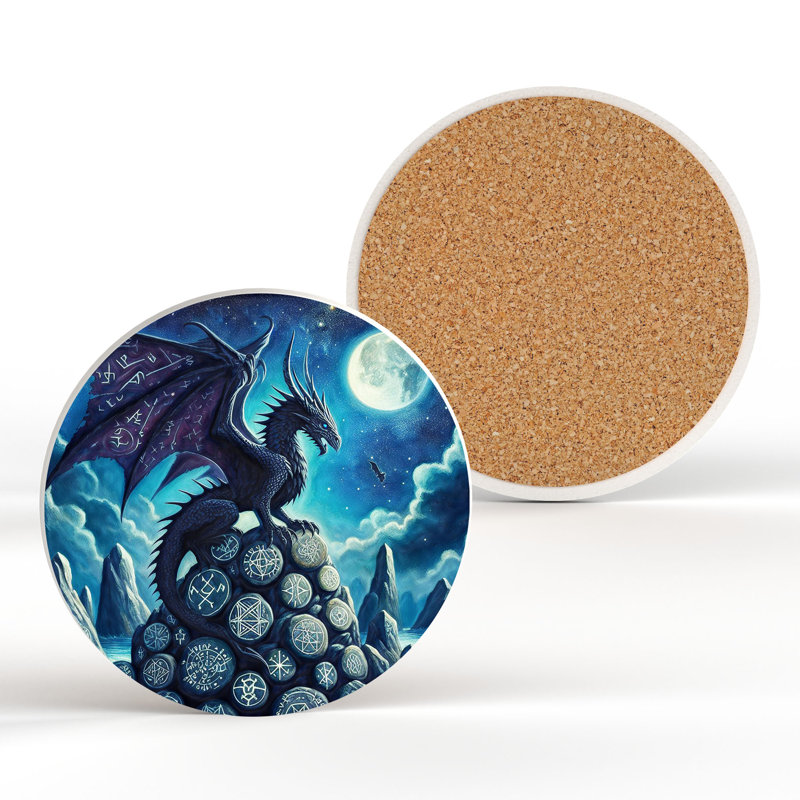 Ceramic Round 1 Piece Coaster