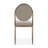Modern Resort 19'' H Fabric Upholstered Metal Side Chair