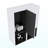 12" Bathroom Side Cabinet,2-Soft Close Doors,Float Mounting Design,12*2-1838911412