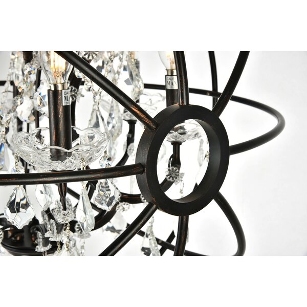 Willa Arlo Interiors Svante 6 - Light Globe Chandelier & Reviews | Wayfair