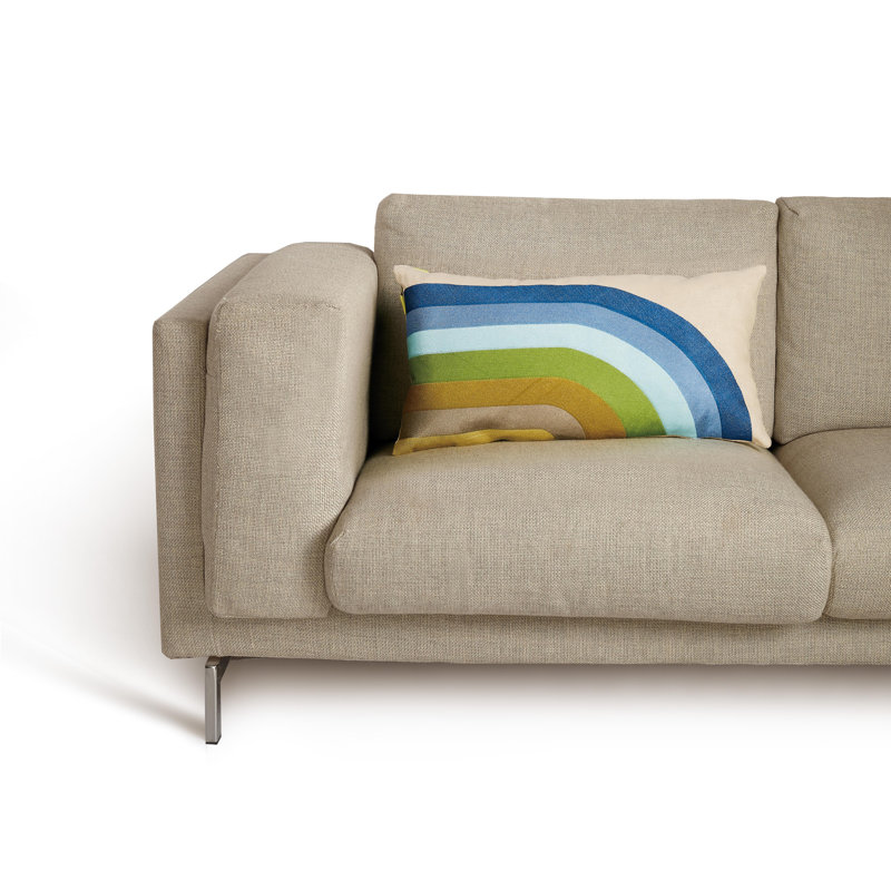Coussin Calistoga, Bleu