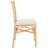 Arbell 19.68 " H Linen Upholstered Wicker / Rattan Side Chair