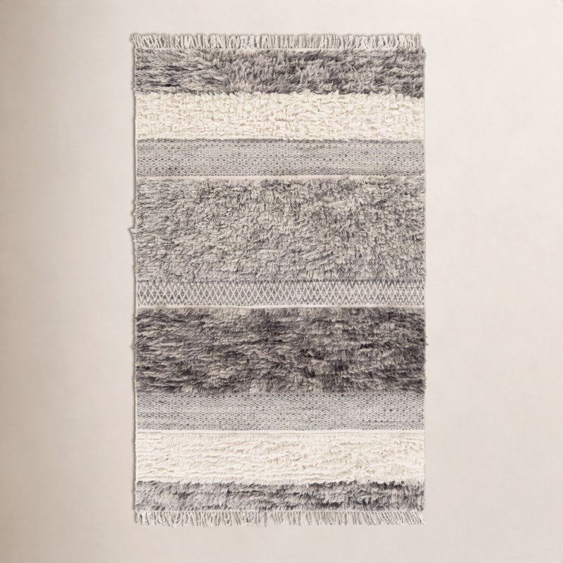 Catalina Wool Striped Indoor Rug, Rectangle 8' x 10'