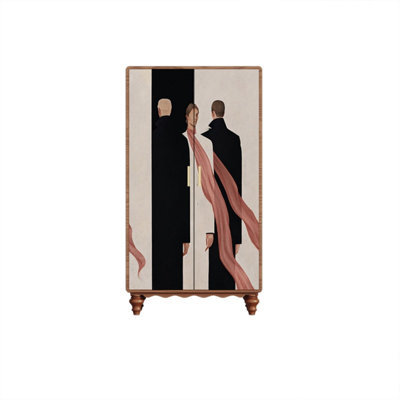 Garde-robe moderne pour chambre double