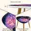 Ensemble de 2 tables basses gigognes Triangle