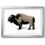 Bison II monochrome, impression sur papier-1297065443-1297065444