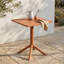 3-Piece Bistro Garden Set with Square Table & Armchairs-739012754