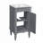 Bathroom Vanity with Ceramic Sink-50746897