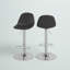 Tabouret de comptoir pivotant en similicuir Oslo-1367421606
