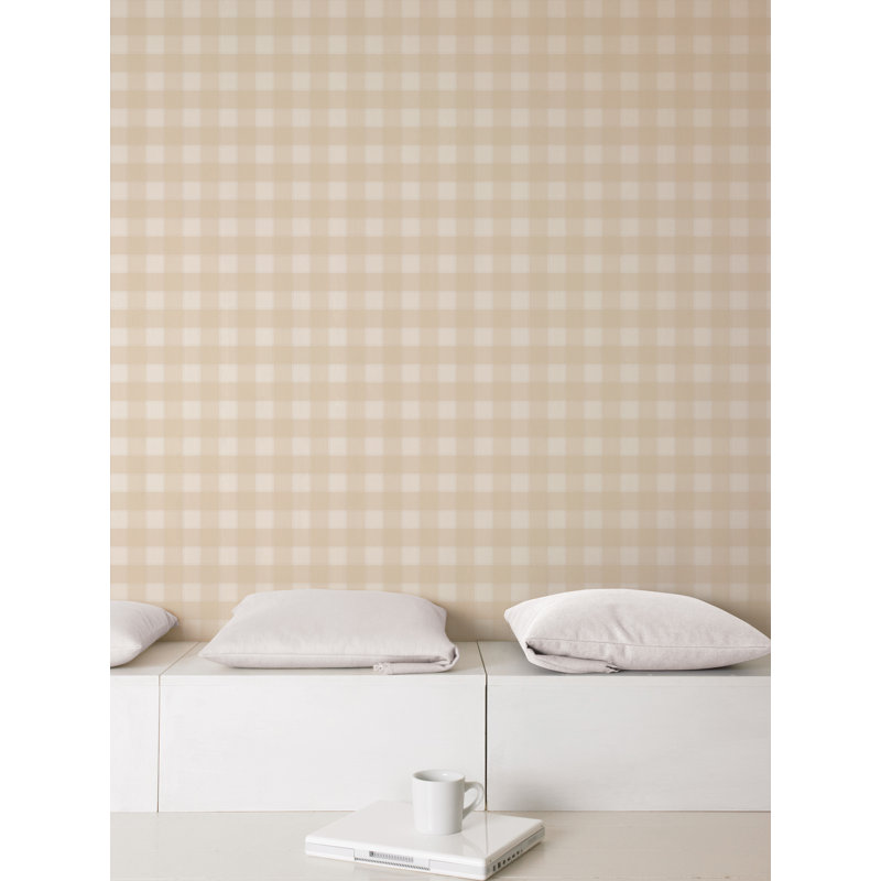 Conisbrough 10m x 53cm Matte Wallpaper Roll, Beige/Off White