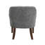Fauteuil rembourré en tissu 1pc-859452247