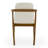 Downham 17'' H Faux Leather Upholstered Armchair