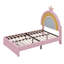 Lit plateforme en velours Aristeu-662336604