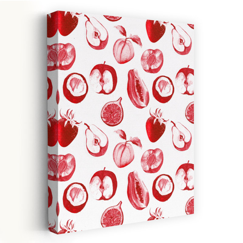 Fruit, décoration, nourriture, agrumes, art contemporain coloré, minimaliste, fruits, été, H 48 po x l 32 po