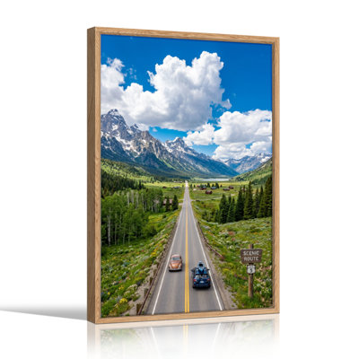 Montagne, art mural sur toile, ensemble de 1
