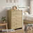 Georgia 5 Drawers Dresser for Bedroom, 47" Tall Modern Chest of Drawers, Wood Drawer Organizer for Clothes, Entryway, Hallway, Nursery or Living Room