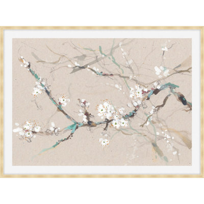 Branch Blossom 1 Print by Claudia Lowry