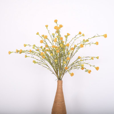 Artificial Wildflower Floral Arrangement With Long Stems For Vase Filler Table Decoration Home Decor