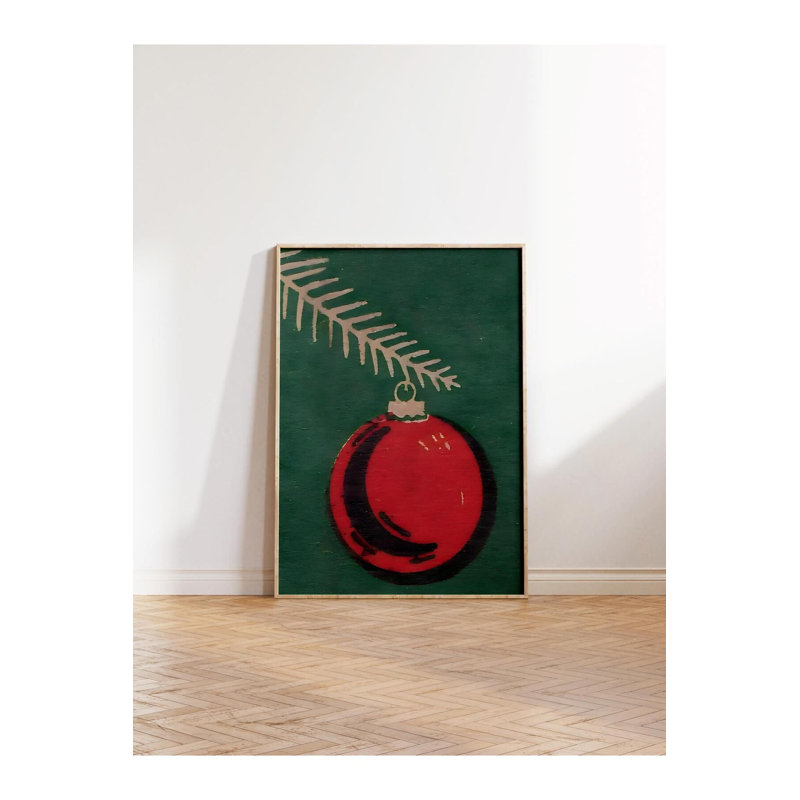 Peinture décorative encadrée