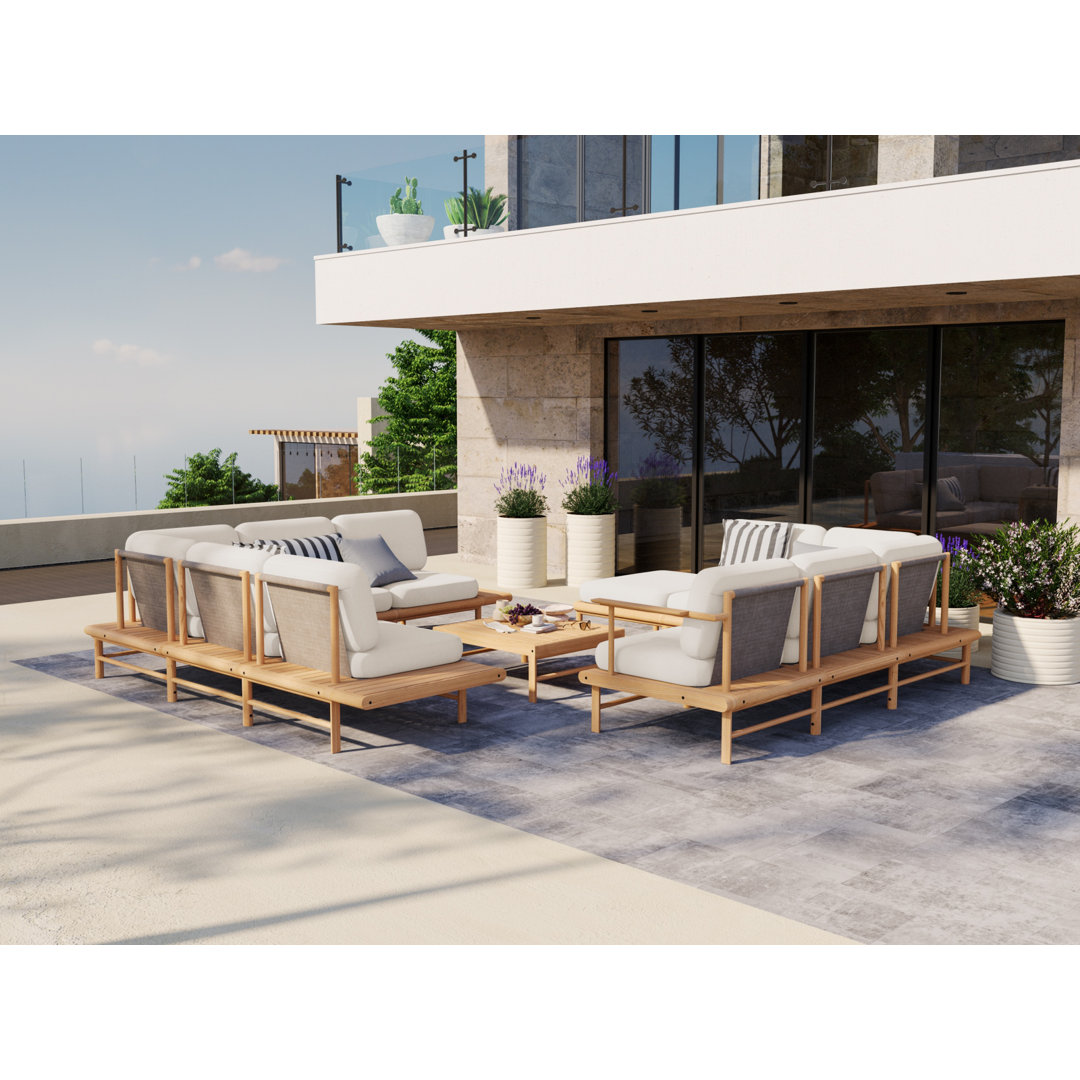 Gartensofa Calme Jardin mit Kissen