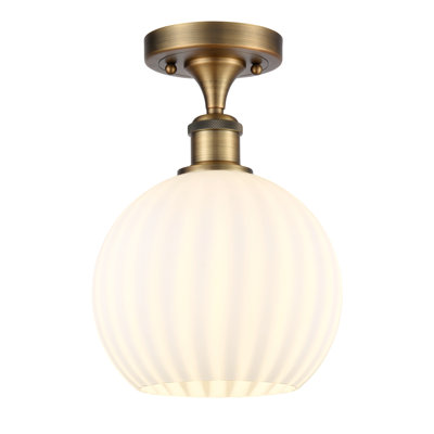 Plafonnier semi-encastré 1 lumière Ballston - Adriao