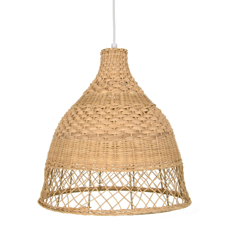 Alhareth - Light Rattan Bell Pendant