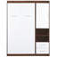 Bed With Cabinet In White - Maximize Storage For Home Items, Twin Side Enhance Space & Comfort