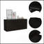 Commode double à six tiroirs Seul, plateau supérieur-520985695