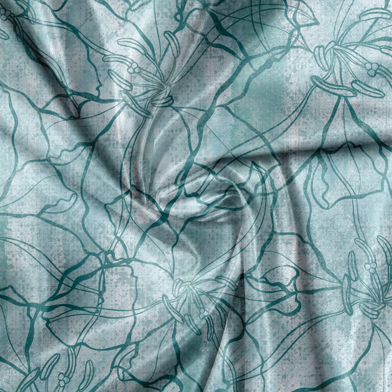 Semi Sheer Curtain Pair