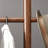 Ash Wood Entryway Freestanding Coat Rack