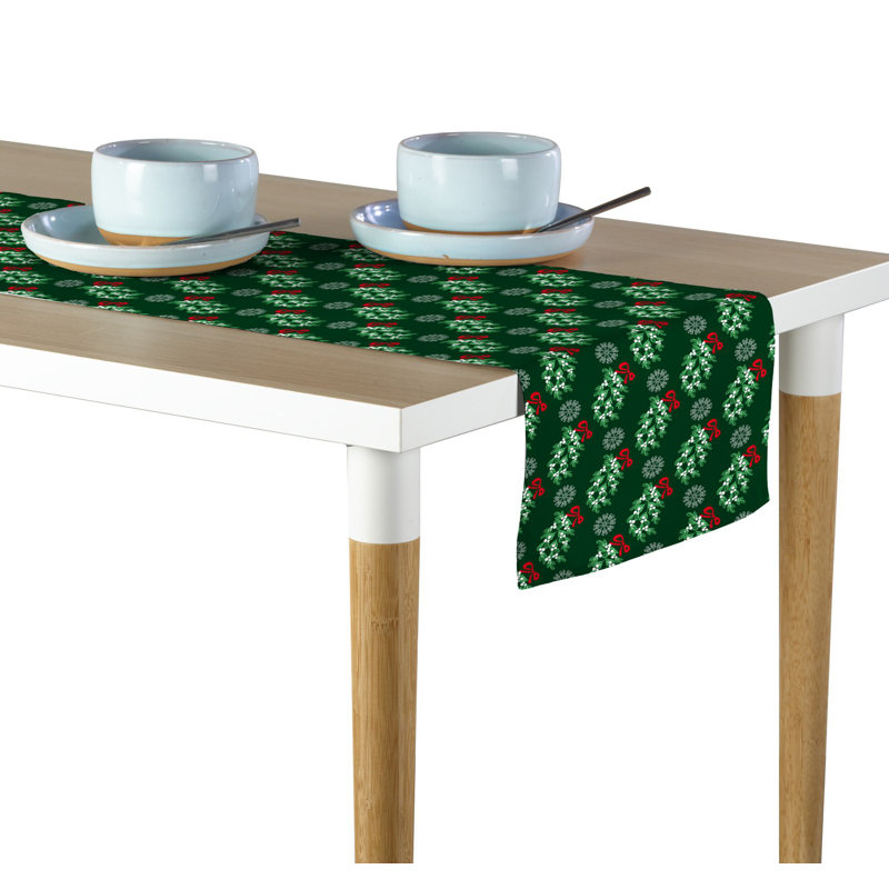 Adelbert Geometric Table Runner, 12" W x 72" L