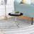 15.55'' H Metal Base Side Table