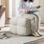 Robertas 53.1cm Wide Tufted Square Cube Ottoman-901834893