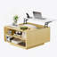 Table basse à plateau relevable avec rangement pour le salon