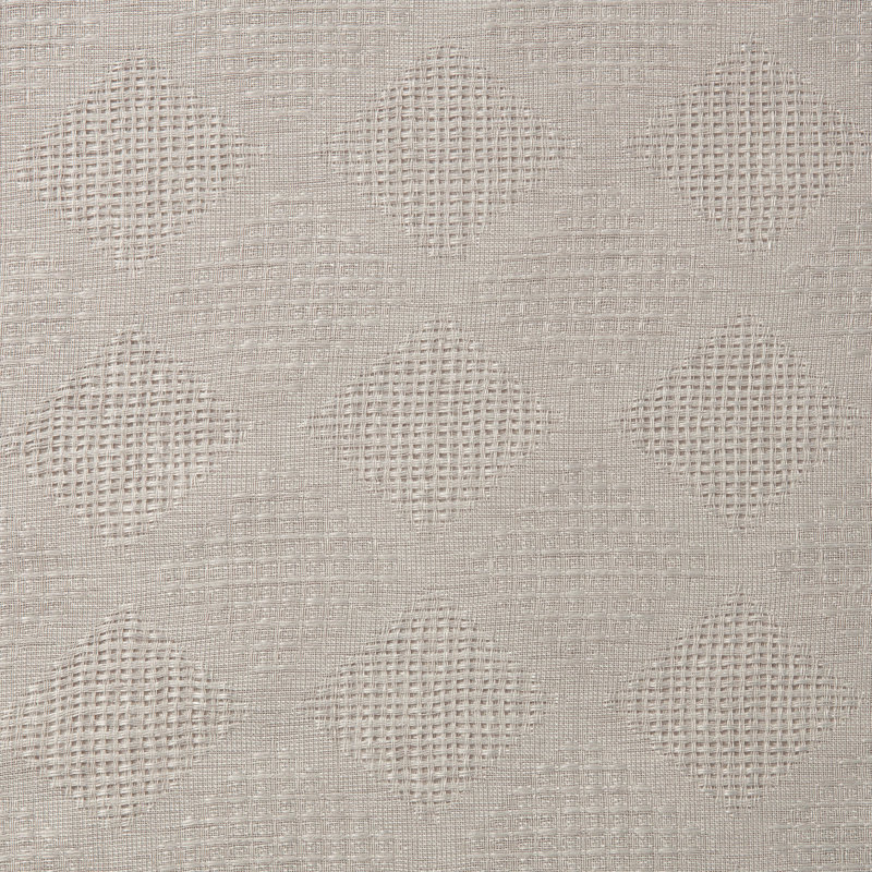 Latitude Run® 2-Panel Diamond Textured Semi Sheer Curtains 3-In-1 Back Tab, Rod Pocket, Ring Tab, Taupe, 52" W x 84" L