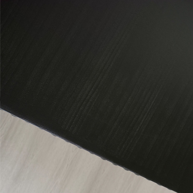 Console en bois noir, Noir