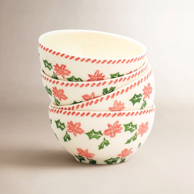 Natal Ceramic Cereal Bowl