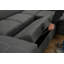 Canapé modulaire en U de 128 po avec repose-pieds et canapé modulaire réversible de 7 places avec siège de rangement, ensembles de canapés de salon avec appui-tête réglable